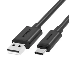 Unitek USB-A - USB-C czarny / Kabel USB-C / USB 2.0 / 1,5 m