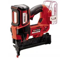 Einhell FIXETTO 18/38 S czerwony/czarny / Zszywacz bezprzewodowy / 18 V / 60 strzałów/min / Magazynek 100 zszywek / Bez akumulatora