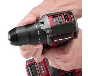 Einhell TP-CD 18/50-C Li-i BL - Solo czerwony/czarny / Wiertarko-wkrętarka udarowa akumulatorowa / 18 V / 50 Nm / uchwyt 13 mm / bez akumulatora