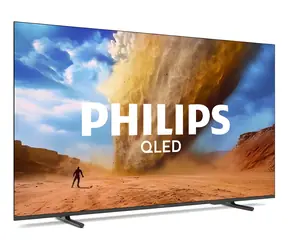 50-calowy telewizor Philips 50PUS7800/12 w kolorze czarnym / 4K UHD / QLED / HDMI / USB / LAN / Wi-Fi / BT / Titan OS / głośniki 20 W