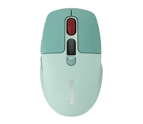 Canyon MW-26 zielona / Mysz / Bezprzewodowa / Bluetooth + 2,4 GHz / Cicha / 6 przycisków / 800-2400 DPI