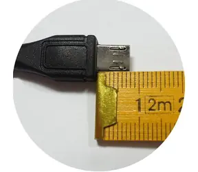 Kabel micro USB Aten z przedłużonym złączem czarny / Kabel / USB 2.0 / 1,8 m