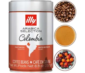Illy Arabica Selection Colombia 250 g / Ziarna kawy / Kolumbia