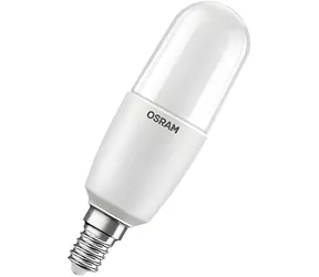 OSRAM Classic Stick 60 8,5W E14 / Żarówka LED / 2700K ciepła biel / Matowa / Zamiennik 60W / 15000 h