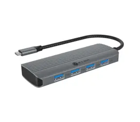 Icy Box IB-DK4022a-CPD srebrny / Stacja dokująca / 1x HDMI 4K60Hz / 4X USB-A 3.2 Gen1 / USB-C PD 100W