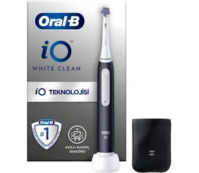 Oral-B iO White Clean czarno-biała / Szczoteczka elektryczna