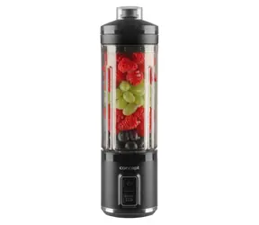 Concept SM4050 NutriMaker czarny / Blender do smoothie / 120 W / bezprzewodowy / 2 butelki po 720 ml / akumulator