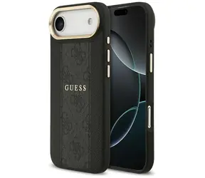 Guess 4G Stripe MagSafe czarny / Tylna obudowa / Apple iPhone Air
