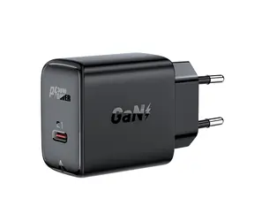 Acefast A21 czarny / Ładowarka / GaN / 30W / PD / QC 3.0