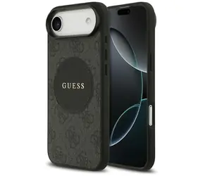 Etui Guess 4G Circle Classic Logo do iPhone'a Air czarne / Etui na telefon / MagSafe