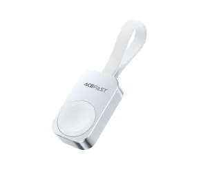 Acefast E21 srebrny / Ładowarka bezprzewodowa / do Apple Watch / 5W