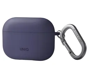 UNIQ Nexo fioletowy / Etui na słuchawki / AirPods Pro 2 / z zaczepami na uszy