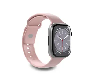 Puro Icon różowy / Pasek do Apple Watch / 38/40/41 mm / Silikon / 2 szt.