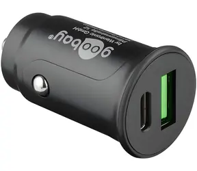 Goobay 59521 / Ładowarka samochodowa / 27 W / USB-C PD / 2x USB