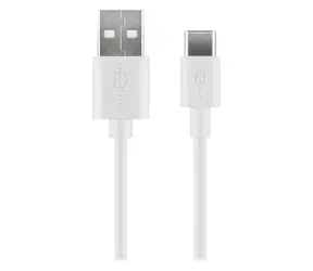 Goobay USB-A - USB-C / Kabel do ładowania i transmisji danych / 1 m