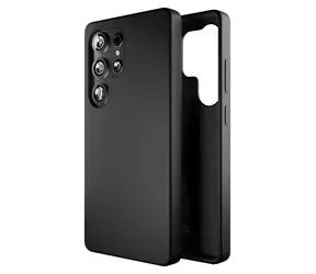 Puro ICON Silikon czarny / Etui / silikon / do Samsung Galaxy S25 Ultra