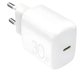 Puro PRO LITE biały / Adapter podróżny / USB-C / PD 30W