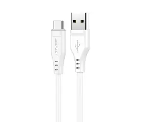 Acefast C3-04 biały / Kabel / USB-C (M) - USB-C (M) / 1,2 m / 3A