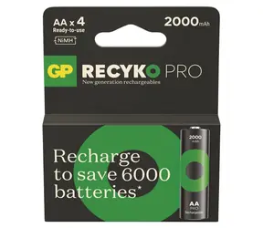 Akumulator GP ReCyko Pro AA (HR6) / 2000mAh / NiMH / 4 szt.
