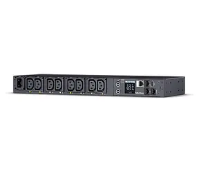 CyberPower PDU41004 / Listwa zasilająca do montażu w szafie / Przełącznik / 1U / 10 A / 8x IEC C13 / IEC C14