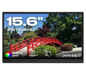 15,6" JAPANNEXT JN-MD-i156F-T-LE / Monitor przenośny / IPS / FHD / 60 Hz / dotykowy / USB-C