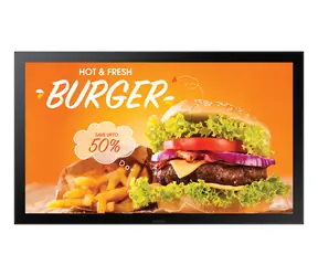 24-calowy Samsung OH24B czarny / Wyświetlacz do reklamy zewnętrznej / FHD 1920x1080 / 1500 cd-m2 / IP66 / Wi-Fi