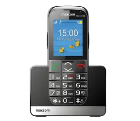 Maxcom MM720 SE / Telefon komórkowy dla seniorów / Przycisk SOS / Ładowarka biurkowa / Wyświetlacz 2,2" / microSD