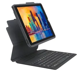 Klawisze ZAGG Pro Keys czarne, szare / Klawiatura / Apple iPad 10,2" / Układ EN / podświetlana