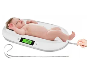 Extralink SMART Life B5 / Waga niemowlęca / do 20 kg / Wyświetlacz LCD / Miarka pionowa