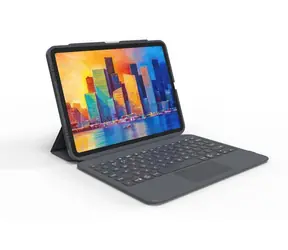 Klawiatura ZAGG Pro Keys+Trackpad czarna, szara / Klawiatura / Apple iPad 10,2" / podświetlana / układ EN