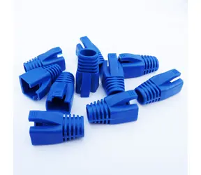 DATACOM RJ45 CAT6A, CAT7 niebieska nasadka / Nasadka złącza / 10 szt.