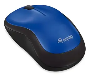 Mysz Equip Comfort niebieska / Mysz bezprzewodowa / optyczna / 1200 DPI / 2,4 GHz / odbiornik nano USB