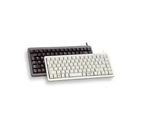 Cherry ML4100 jasnoszara / Klawiatura / TKL 75% / przewodowa / USB + PS/2 / układ US