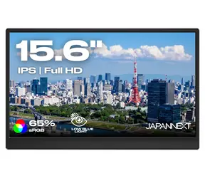 15,6" JAPANNEXT JN-MD-i156F-LE / Monitor przenośny / IPS / FHD 1920×1080 / USB-C / Mini HDMI