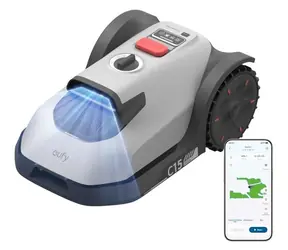 Anker Eufy C15 szary / Robot koszący / Nawigacja kamerą TrueVision / Bezprzewodowy i RTK / GPS