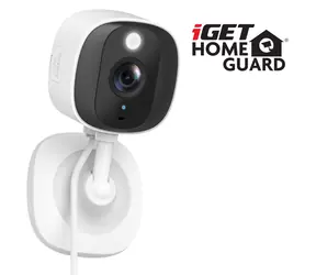 iGet HOMEGUARD HGWIP814 / Bezprzewodowa kamera IP do użytku wewnętrznego i zewnętrznego / 2K QHD / 140° / IP66 / WiFi