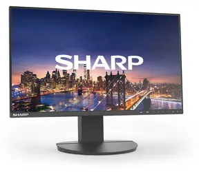 27-calowy monitor Sharp NEC EA271F czarny / IPS / FHD / 60 Hz / 6 ms / DVI-D + DP + HDMI + VGA