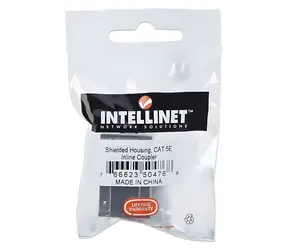 Złącze Intellinet RJ45 Cat5e srebrne / Złącze / 8P8C / F/UTP (FTP) / styki złocone