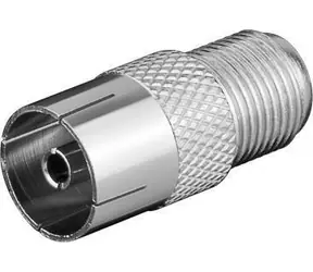 Adapter Goobay F(F)-F(F) / Redukcja / kabel koncentryczny