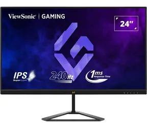 24" ViewSonic VX2479A-HD-PRO czarny / Monitor / IPS / FHD 1920x1080 / 240Hz / HDR10 / 2x HDMI + DP / VESA