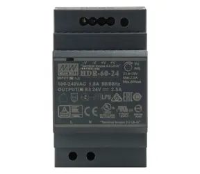 LevelOne POW-2421 czarny / Zasilacz / 24 V DC / 60 W / Szyna DIN / od -30 do 70 °C