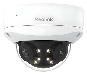Reolink Duo Series P757 / kamera IP zewnętrzna / 16 MP / PoE / podwójny obiektyw 180° / kolorowa wizja nocna / IP67