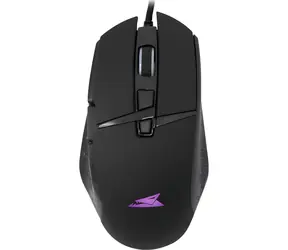 Baracuda RAPTOR czarna / Mysz gamingowa / Czujnik optyczny / 8 przycisków / 6400 DPI / LED / USB