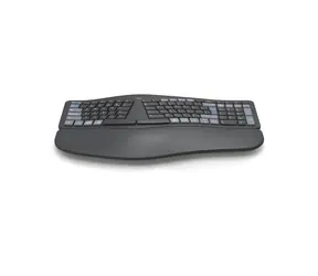 HAMA WK-900 czarna / Klawiatura / Bezprzewodowa / 96% / Ergonomiczna