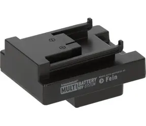 Adapter akumulatorowy Brennenstuhl Fein czarny / Adapter / 18 V