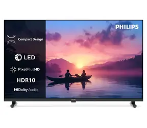 32-calowy Philips 32PHS6050/12 czarny / Telewizor / LED / HD Ready / Titan OS / Wi-Fi / 3x HDMI
