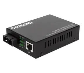 Konwerter multimediów Intellinet Gigabit SC Multimode 550m / Konwerter multimediów / RJ-45 / SC / 1000 Mb/s
