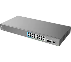 Grandstream GWN7802P Pro / Przełącznik / Zarządzany L2++ / 16x RJ-45 1Gb / PoE++ / 2x SFP+
