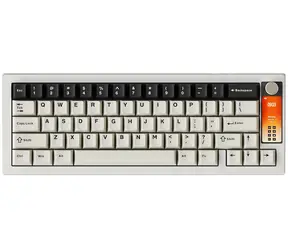 KRUX Drox czarno-szary / Klawiatura gamingowa / mechaniczna / bezprzewodowa / KRUX Violet / RGB