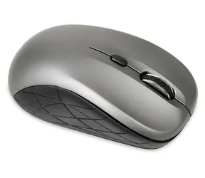 ibox i009W Rosella szara / Bezprzewodowa mysz optyczna / 2,4 GHz / 1600 DPI / 3 przyciski